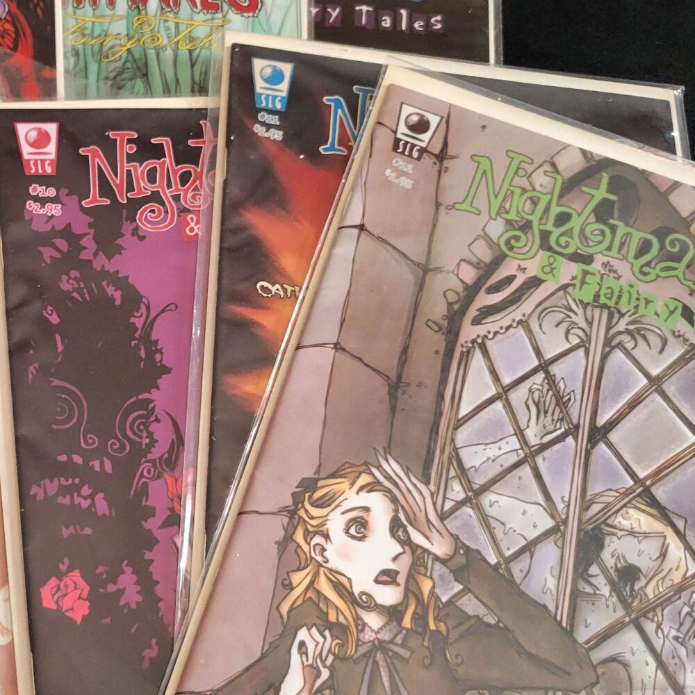 Nightmares and Fairytales Slave Labor Graphics Comics 1-11 SIGNED